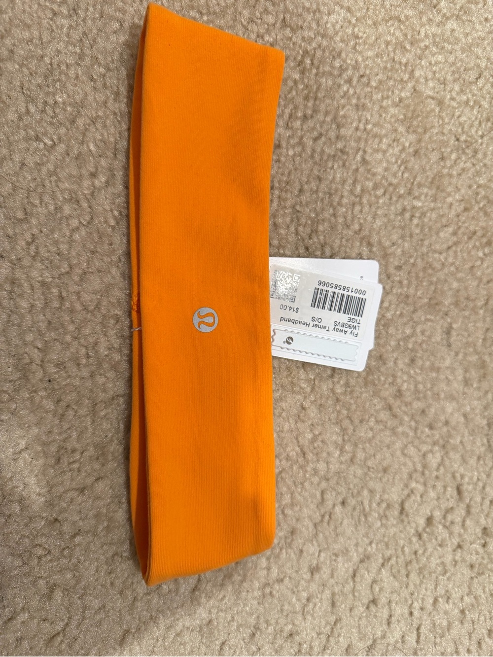 Lululemon Orange headband